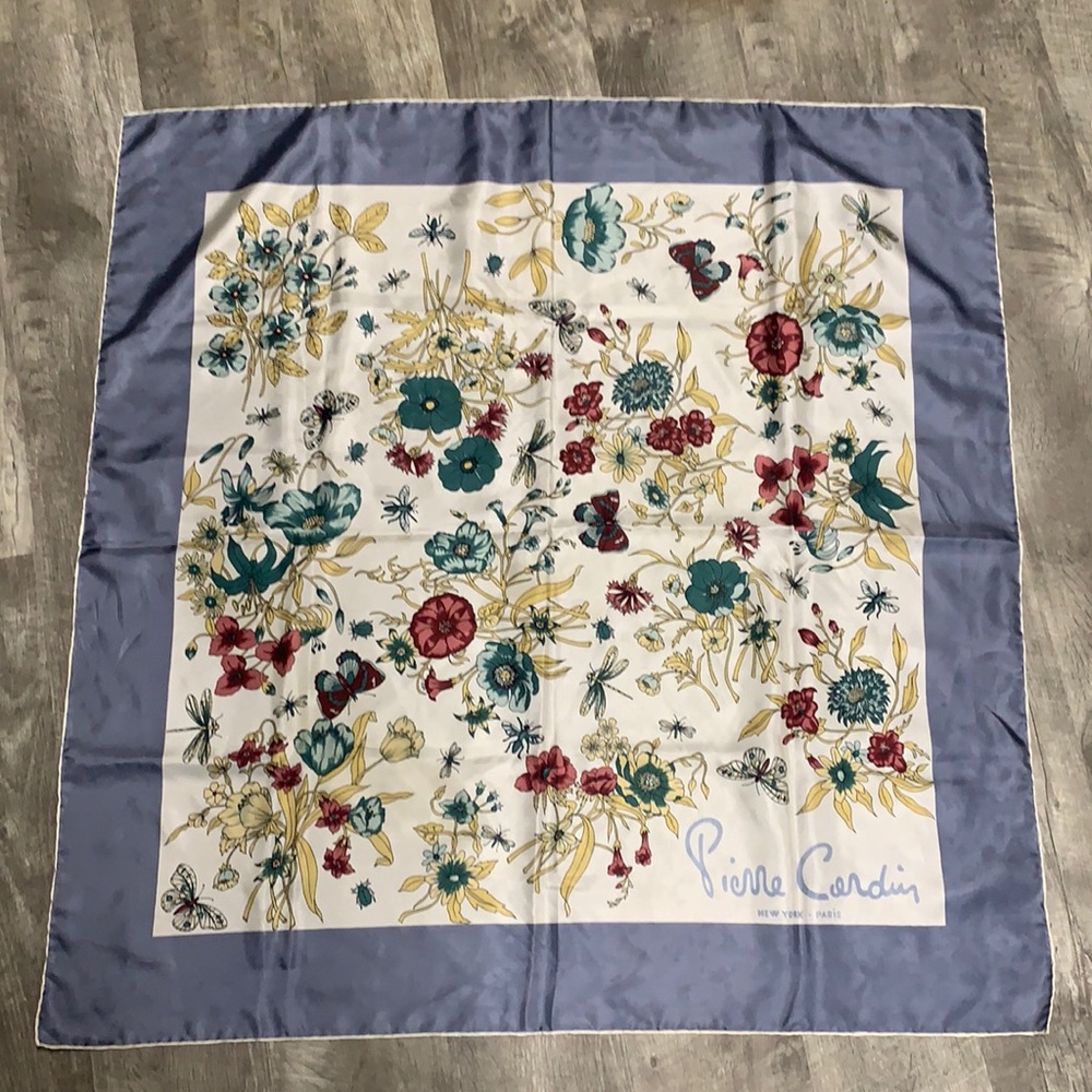 Pierre Cardin silk scarf